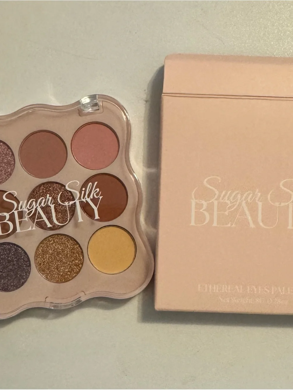 Eyeshadow Palette — Pink, Brown & Gold Shades